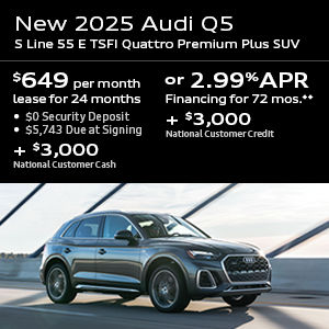 Audi Q5e Promotional Offer